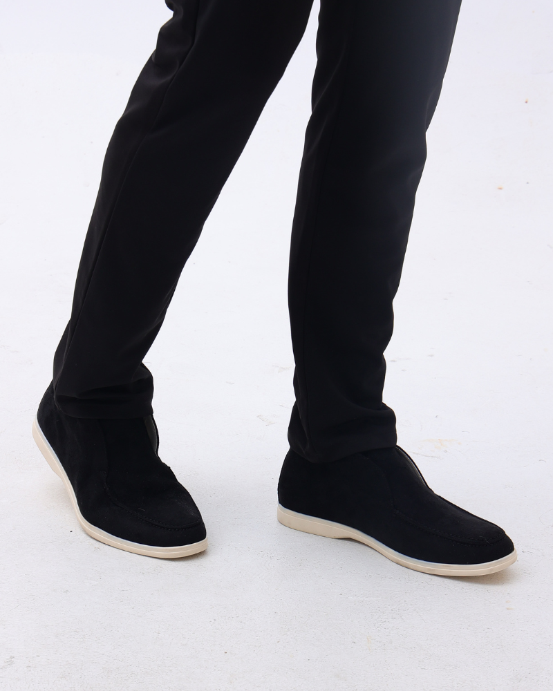Old Money High Wildleder-Loafer