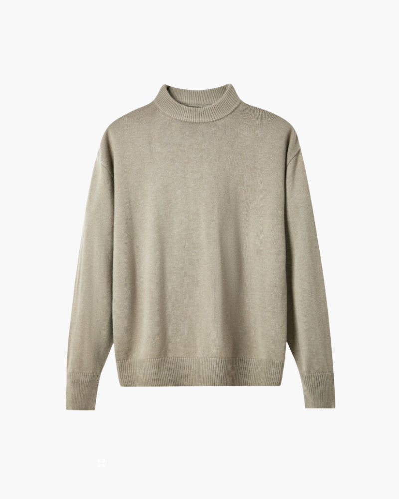 100% Premium-Wollrollkragen