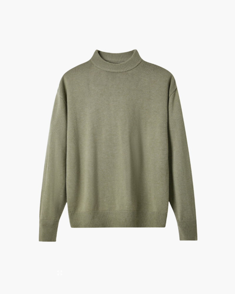 100% Premium-Wollrollkragen