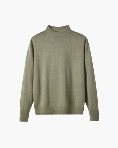 100% Premium-Wollrollkragen
