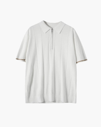 Signature Poloshirt mit Kontrastbesatz