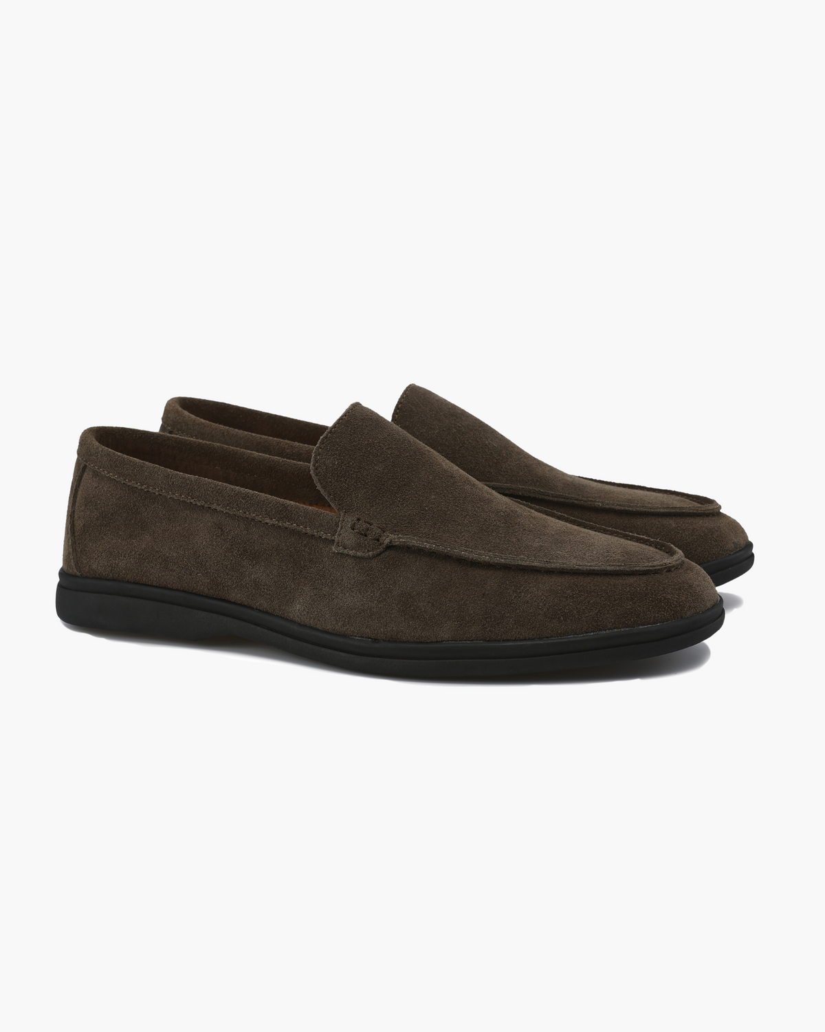 Premium Wildleder-Loafer - Schwarz Soles