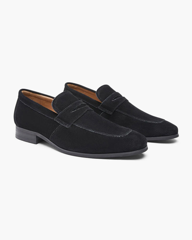 Old Money Wildleder Penny-Loafer