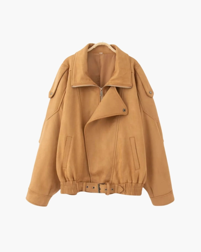 Vintage Wildlederjacke mit Fall