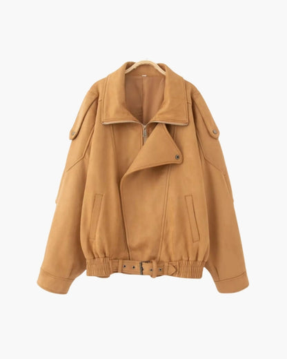 Vintage Wildlederjacke mit Fall