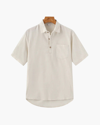 Casablanca - Leinen Poloshirt