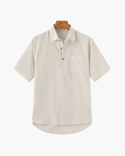 Casablanca - Leinen Poloshirt