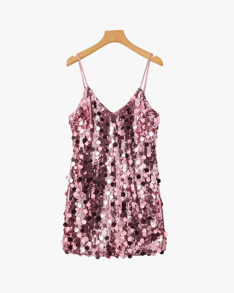 Pailletten-Partykleid
