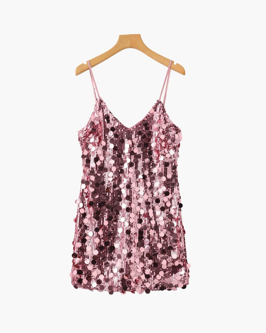 Pailletten-Partykleid
