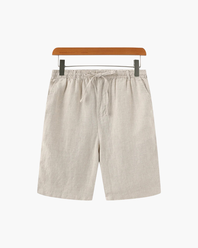 Casablanca Premium-Leinenshorts