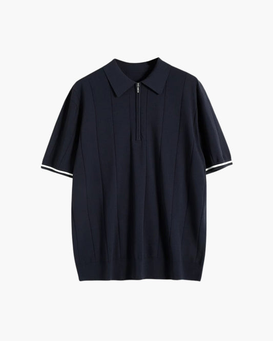 Signature Poloshirt mit Kontrastbesatz