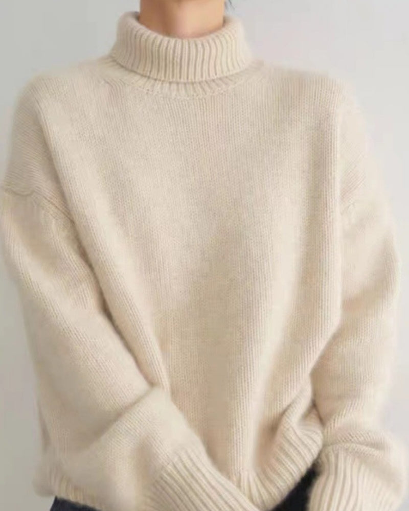 Heritage Strick Rollkragen