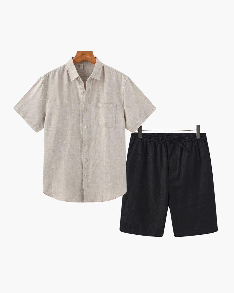 Old Money Leinen Combo (Shorts)