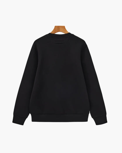 Klassisch Modal Blend Rundhals Sweatshirt