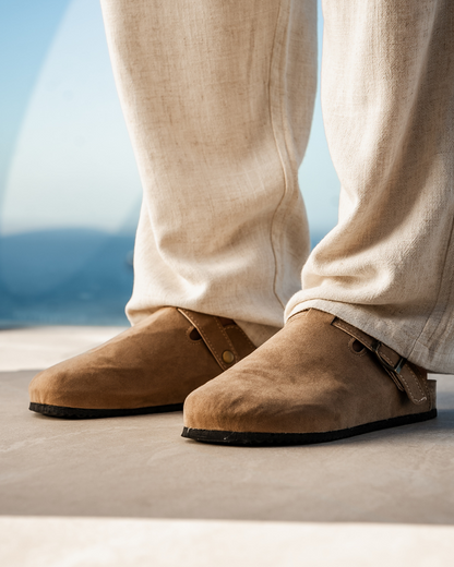 Old Money Wildleder Clogs