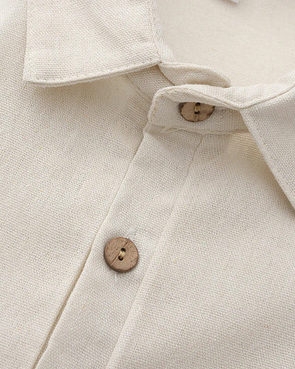 Casablanca - Leinen Poloshirt
