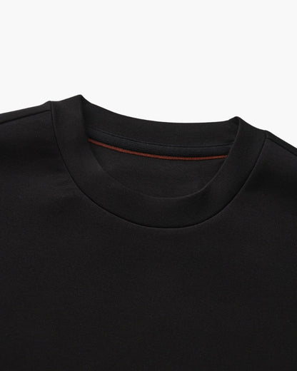 Klassisch Modal Blend Rundhals Sweatshirt