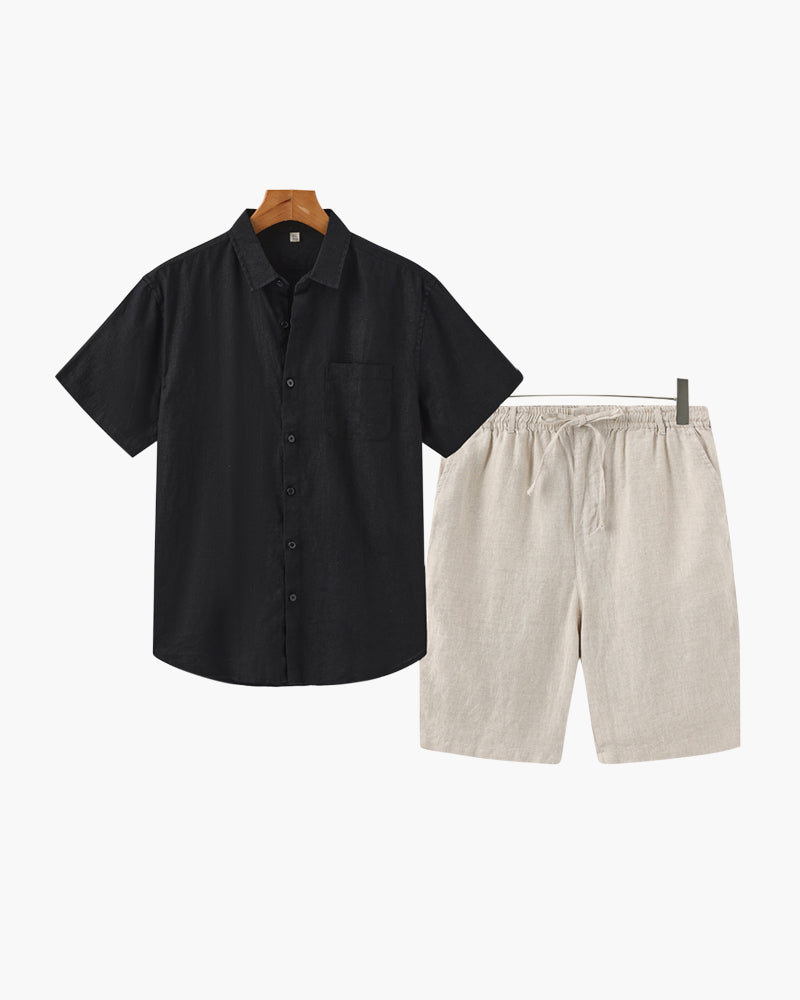 Old Money Leinen Combo (Shorts)
