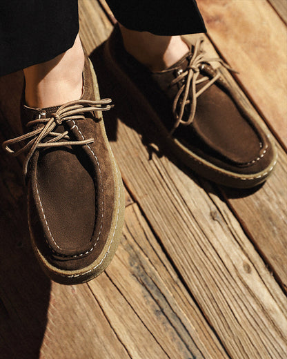 Premium-Wildleder-Cityschuhe
