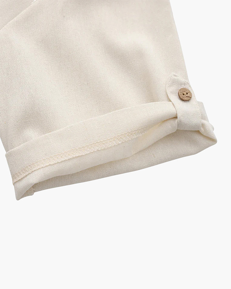 Casablanca - Leinen Poloshirt