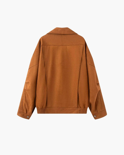 Vintage Wildlederjacke mit Fall