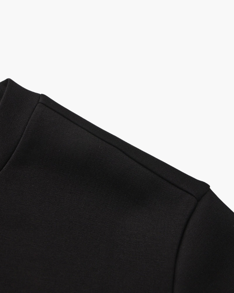 Klassisch Modal Blend Rundhals Sweatshirt