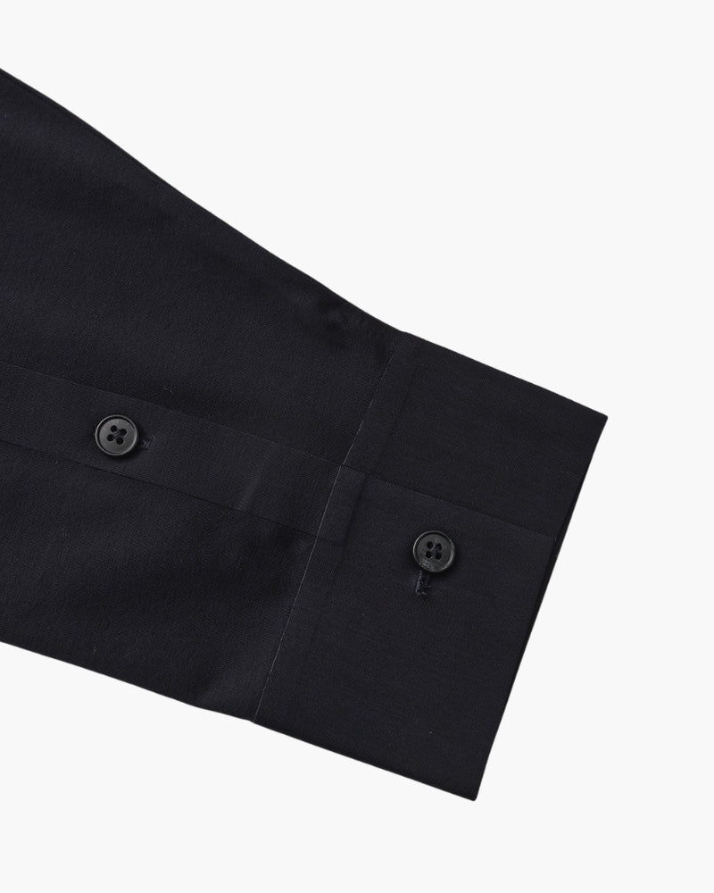 Tailliertes Baumwollhemd mit Stretch