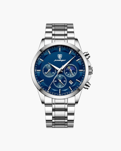 Präzisions-Chronograph aus Stahl