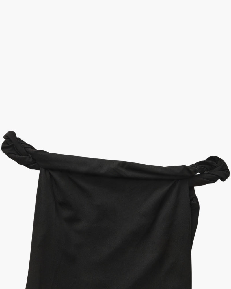 Figurbetontes One-Shoulder Maxikleid