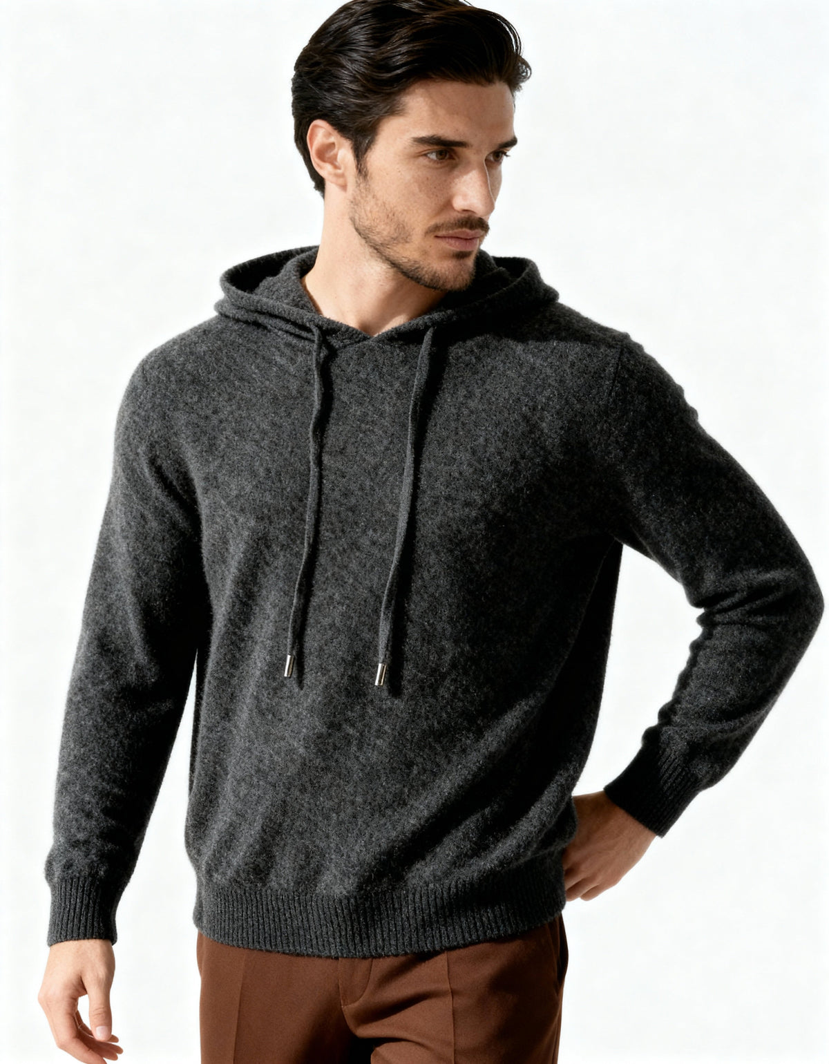 100% Kaschmir Hoodie