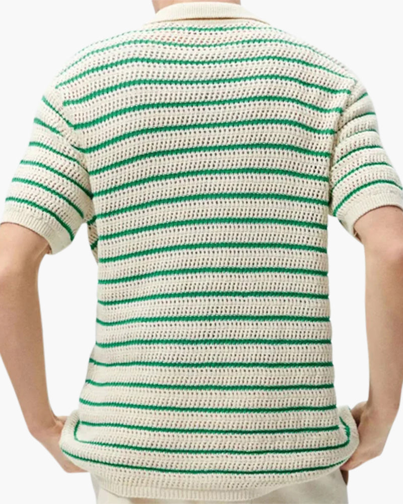 Marbella Strickhemd mit Knöpfen