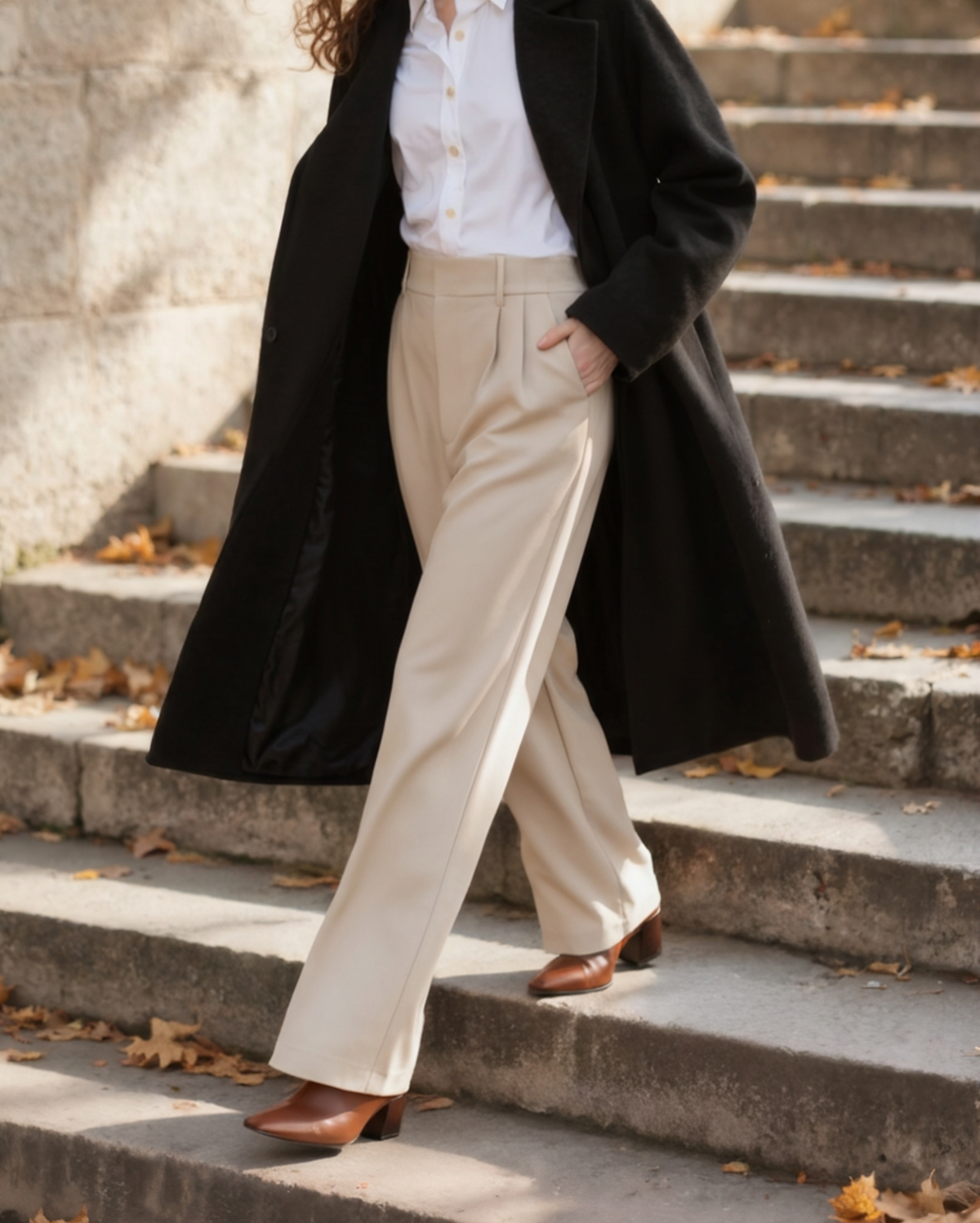 Serena Hose mit weitem Bein