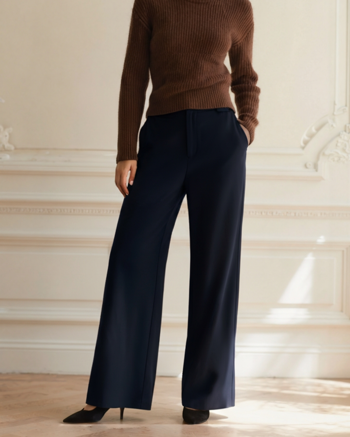 Serena Hose mit weitem Bein