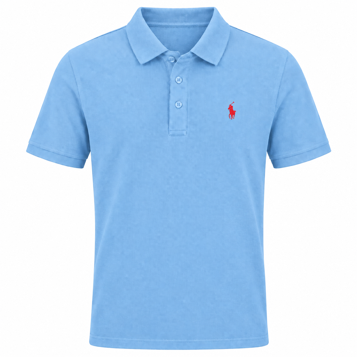 Paul Polo-Shirt aus feiner Baumwolle mit Stickerei