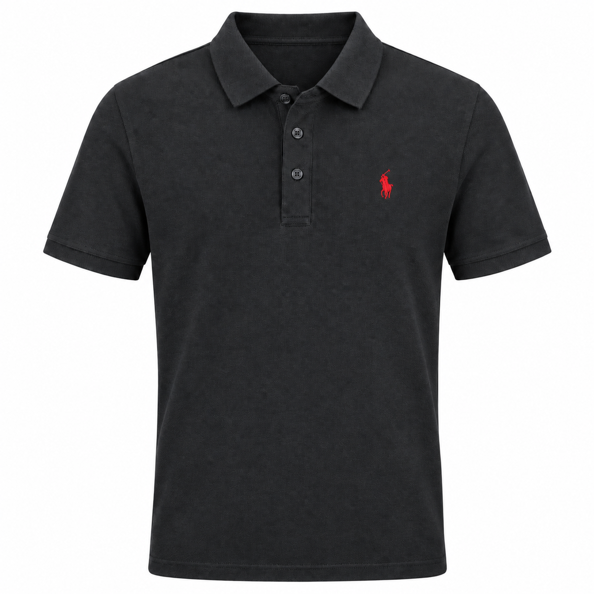 Paul Polo-Shirt aus feiner Baumwolle mit Stickerei